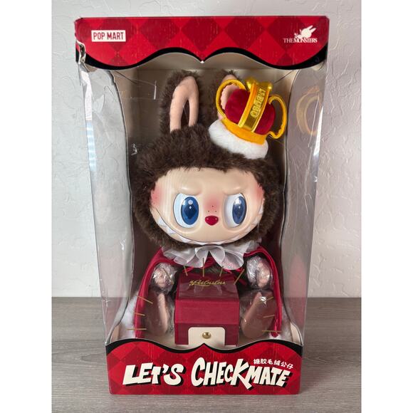 Labubu "Checkmate" Pop Mart Monster Doll- New in Box (Damage to Box) AUTHENTIC - Picture 1 of 9